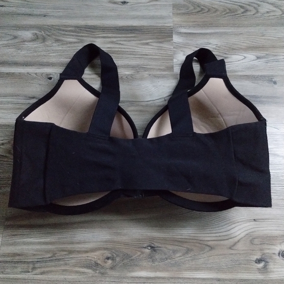 Spanx Bra-llelujah Illusion Lace Full Coverage Bra Black Size 34DD - Picture 3 of 6